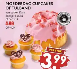 De Boerenschuur Moederdag cupcakes of tulband aanbieding