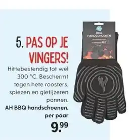 Albert Heijn AH BBQ handschoenen, per paar aanbieding