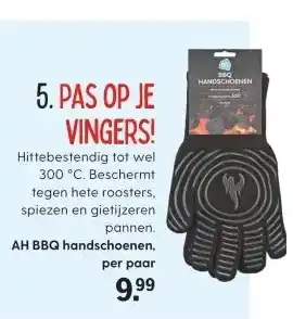 Albert Heijn AH BBQ handschoenen, per paar aanbieding