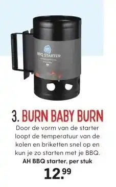 Albert Heijn AH BBQ starter, per stuk aanbieding