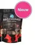 Albert Heijn AH BBQ chunks rode wijn/eiken of whisksy/eiken, 500 g aanbieding
