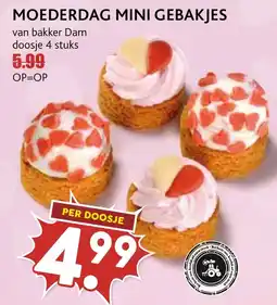 De Boerenschuur Moederdag mini gebakjes aanbieding