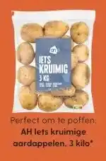 Albert Heijn AH lets kruimige aardappelen, 3 kilo* aanbieding