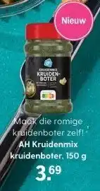 Albert Heijn AH Kruidenmix kruidenboter, 150 g aanbieding