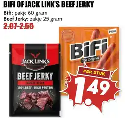 De Boerenschuur Bifi of jack link's beef jerky aanbieding