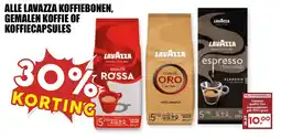 De Boerenschuur Alle lavazza koffiebonen, gemalen koffie of koffiecapsules aanbieding