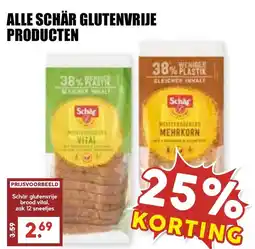 De Boerenschuur Alle schär glutenvrije producten aanbieding