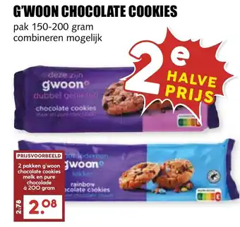 De Boerenschuur G'woon chocolate cookies aanbieding