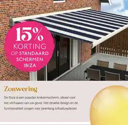 Kluswijs Op standaard schermen ibiza aanbieding