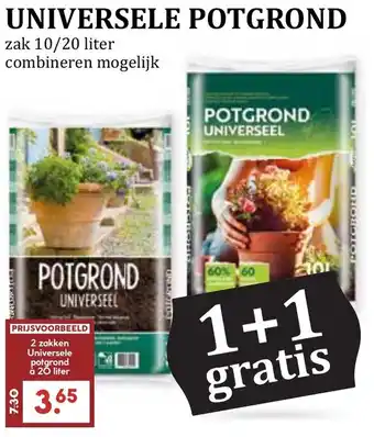 De Boerenschuur Universele potgrond aanbieding