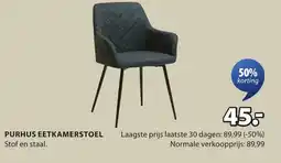 Jysk Purhus eetkamerstoel aanbieding