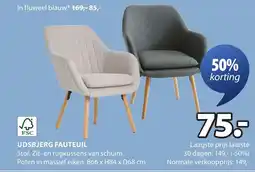 Jysk Udsbjerg fauteuil aanbieding