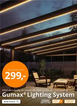 Tuinmaximaal Lighting System aanbieding