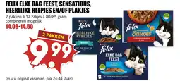 De Boerenschuur Felix elke dag feest, sensations, heerlijke reepjes en of plakjes aanbieding