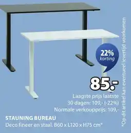 Jysk Stauning bureau aanbieding
