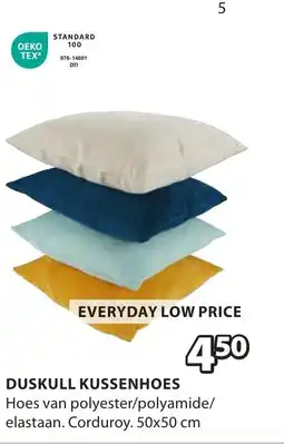 Jysk Duskull kussenhoes aanbieding