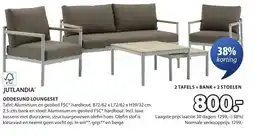 Jysk Jutlandia oddesund loungeset aanbieding