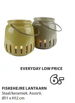 Jysk Fiskehejre lantaarn aanbieding