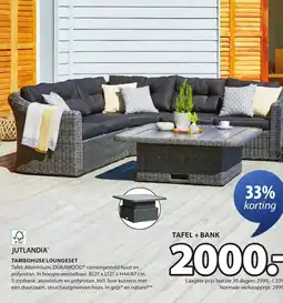 Jysk Tambohuse loungeset aanbieding