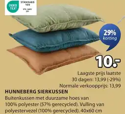 Jysk Hunneberg sierkussen aanbieding