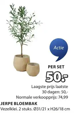 Jysk Jerpe bloembak aanbieding
