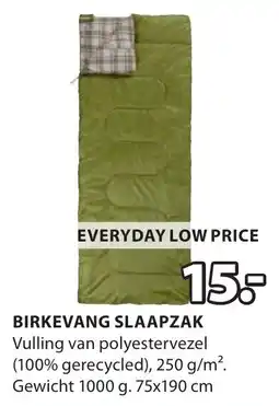 Jysk Birkevang slaapzak aanbieding