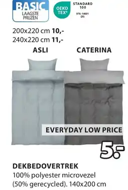 Jysk Dekbedovertrek aanbieding