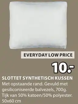 Jysk Slottet synthetisch kussen aanbieding