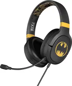 Bol.com Batman Pro G1 - gaming koptelefoon - afneembare microfoon - verstelbaar - lange kabel aanbieding