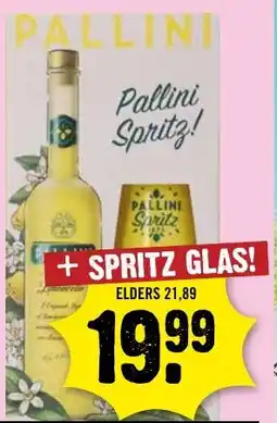 Dirck 3 Pallini spritz aanbieding