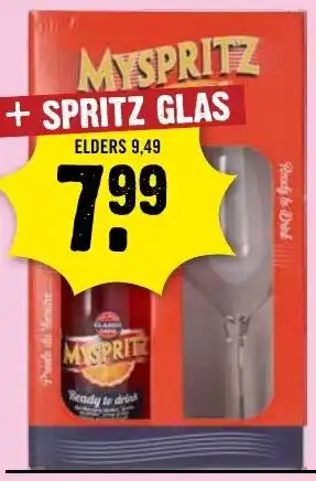 Dirck 3 MYSPRITZ aanbieding