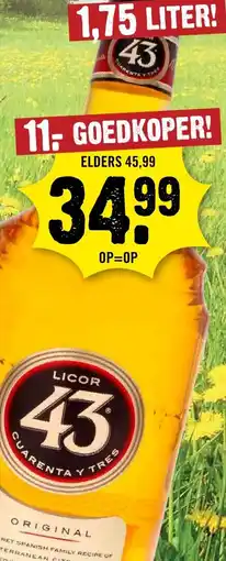 Dirck 3 LICOR 43 aanbieding