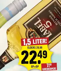 Dirck 3 LABEL 5 aanbieding