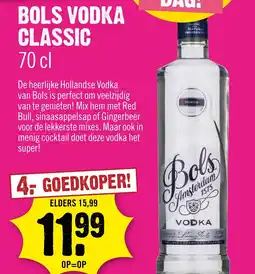 Dirck 3 Bols vodka classic aanbieding