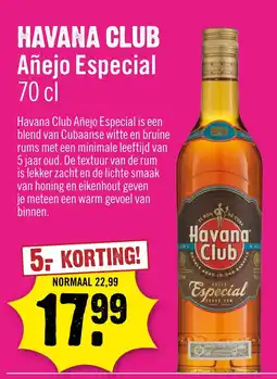 Dirck 3 Havana Club Añejo Especial aanbieding