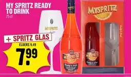 Dirck 3 MY SPRITZ READY TO DRINK aanbieding