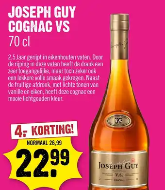 Dirck 3 Joseph guy cognac vs aanbieding