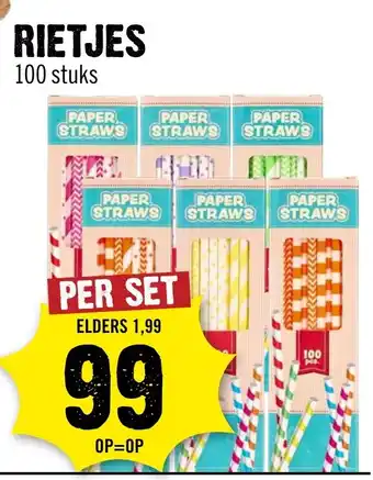 Dirck 3 RIETJES aanbieding