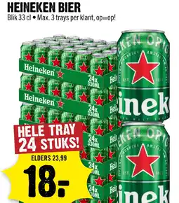 Dirck 3 Heineken bier aanbieding