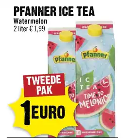 Dirck 3 PFANNER ICE TEA Watermelon aanbieding