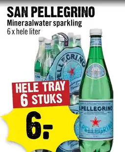 Dirck 3 SAN PELLEGRINO Mineraalwater sparkling aanbieding