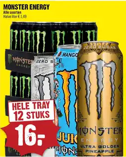 Dirck 3 Monster energy aanbieding
