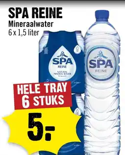 Dirck 3 SPA REINE Mineraalwater aanbieding