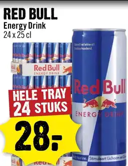 Dirck 3 RED BULL Energy Drink aanbieding