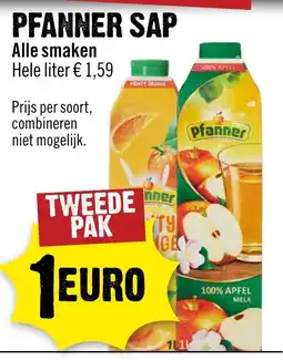 Dirck 3 PFANNER SAP aanbieding