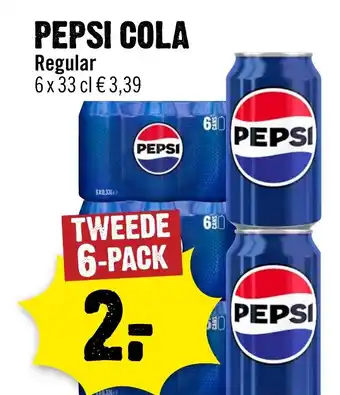 Dirck 3 PEPSI COLA Regular aanbieding