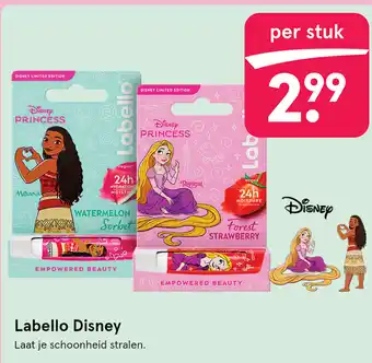 Etos Labello Disney aanbieding