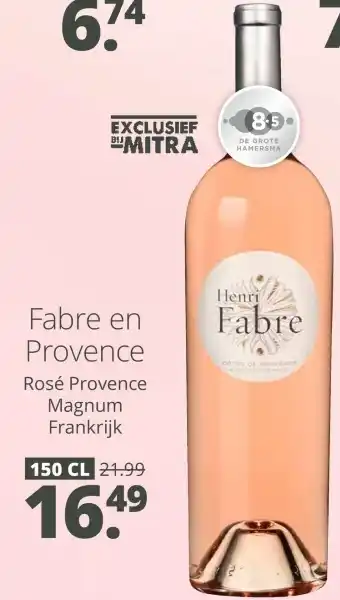 Mitra Fabre en Provence aanbieding