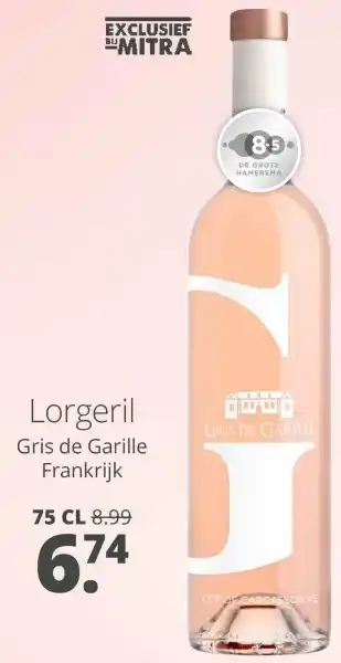 Mitra Lorgeril aanbieding
