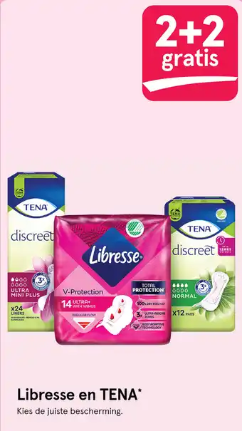Etos Libresse en TENA aanbieding
